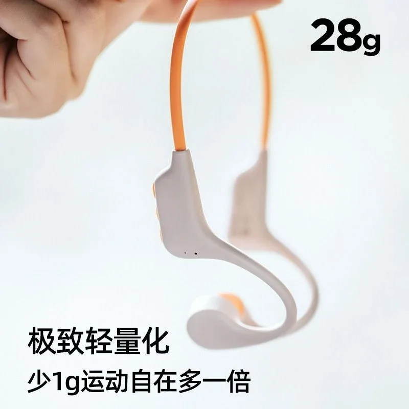 Bone conduction Bluetooth headset, non-in-ear waterproof swimming, running with 32G memory