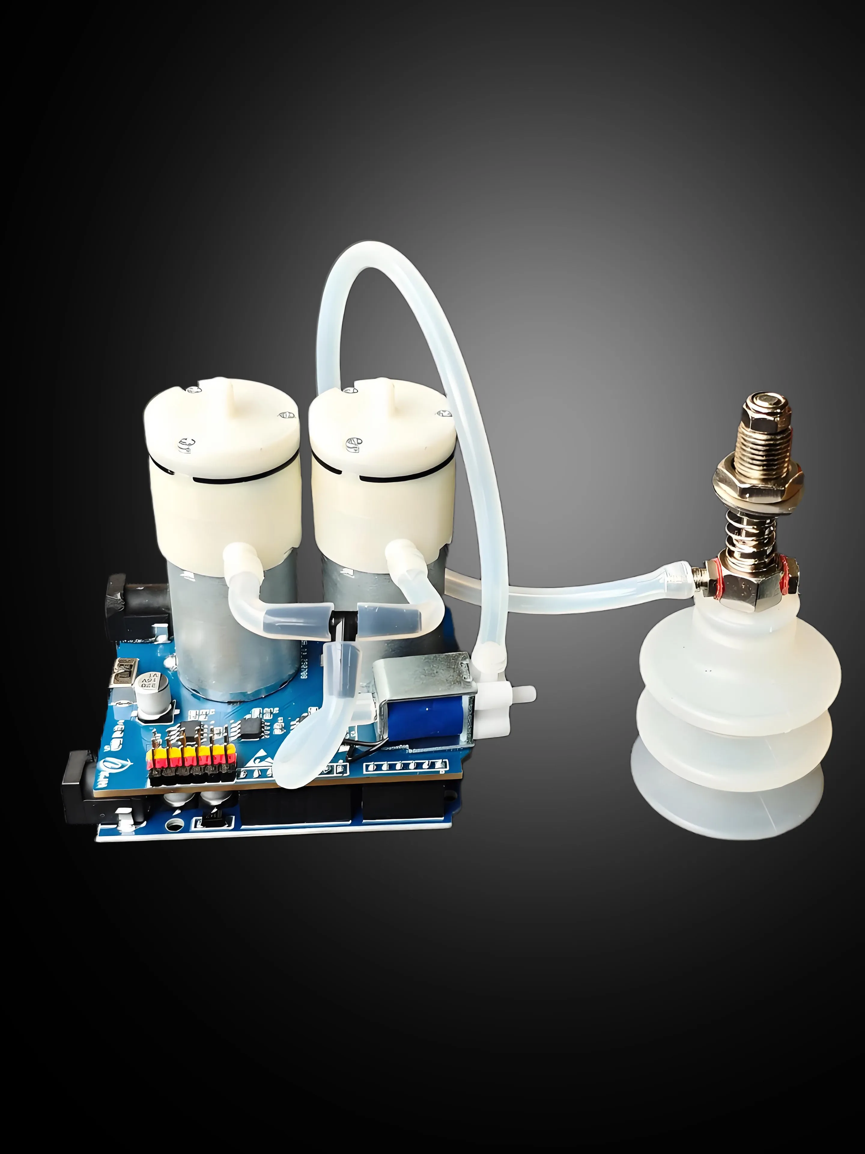 For Arduino PWM Control Vacuum Pump Suction Cup Filling And Suction Mechanical Robot Arm Claw Inflation Simulating Breathing Ki