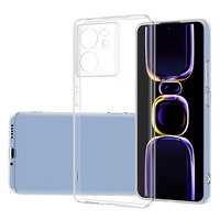 For Xiaomi Redmi K60 Ultra Simple Slim Soft TPU Transaprent Clear Phone Case On For Xiaomi 13T Pro Xiaomi13T Pro 5G Cover