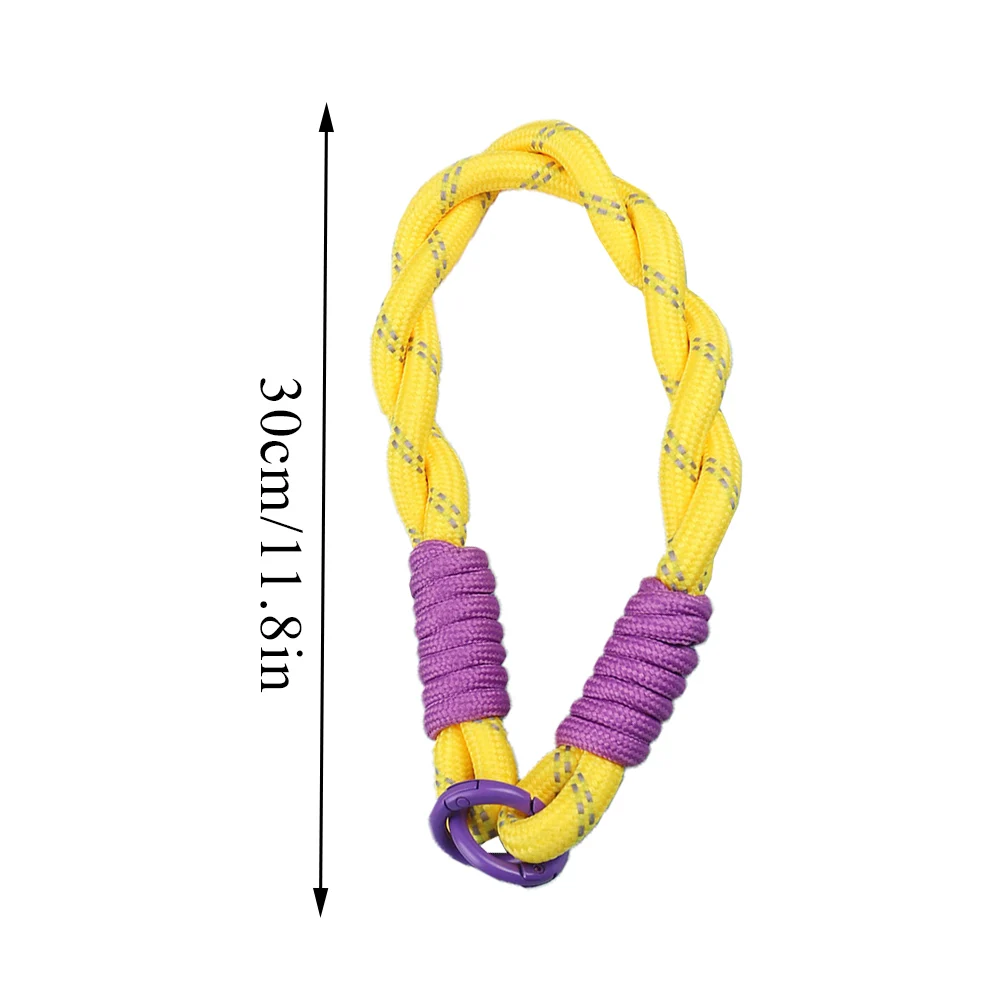 Hot Sale Anti-loss Rope Woven Colorful Keychain Wrist Strap Keyring Hanging Chain Ring Cord Mobile Phone Lanyard Universal New