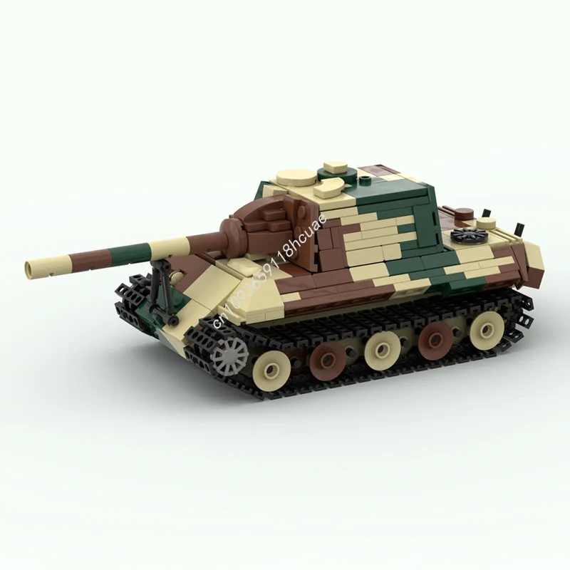 

598 шт. MOC Jagdtiger 1 масштабная система модель строительные блоки игрушка архитектура рождественские подарки креативная идея «сделай сам» образование дети
