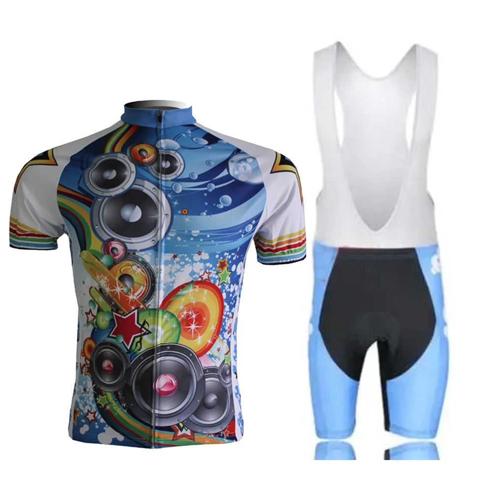 

Комплект велосипедного трикотажа для мужчин, летние велосипедные топы с короткими рукавами и полной молнией, мужские велосипедные шорты Pro, одежда для езды на велосипеде MTB