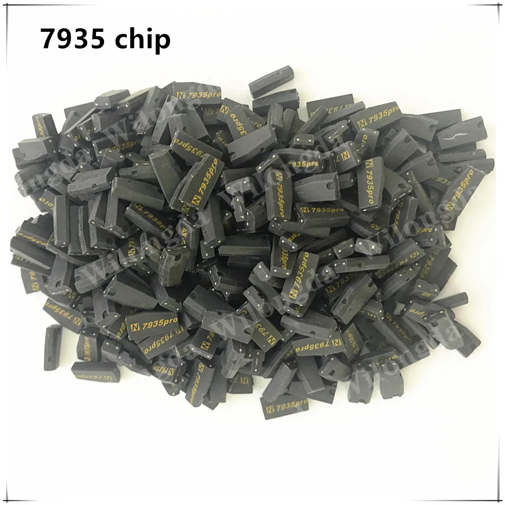 10/20 adet kelime ile Satış Sonrası Karbon ID44 PCF7935AA Çip PCF 7935proTransponder Çip PCF7935AS Güncellenmiş Sürüm Boş Cipsler