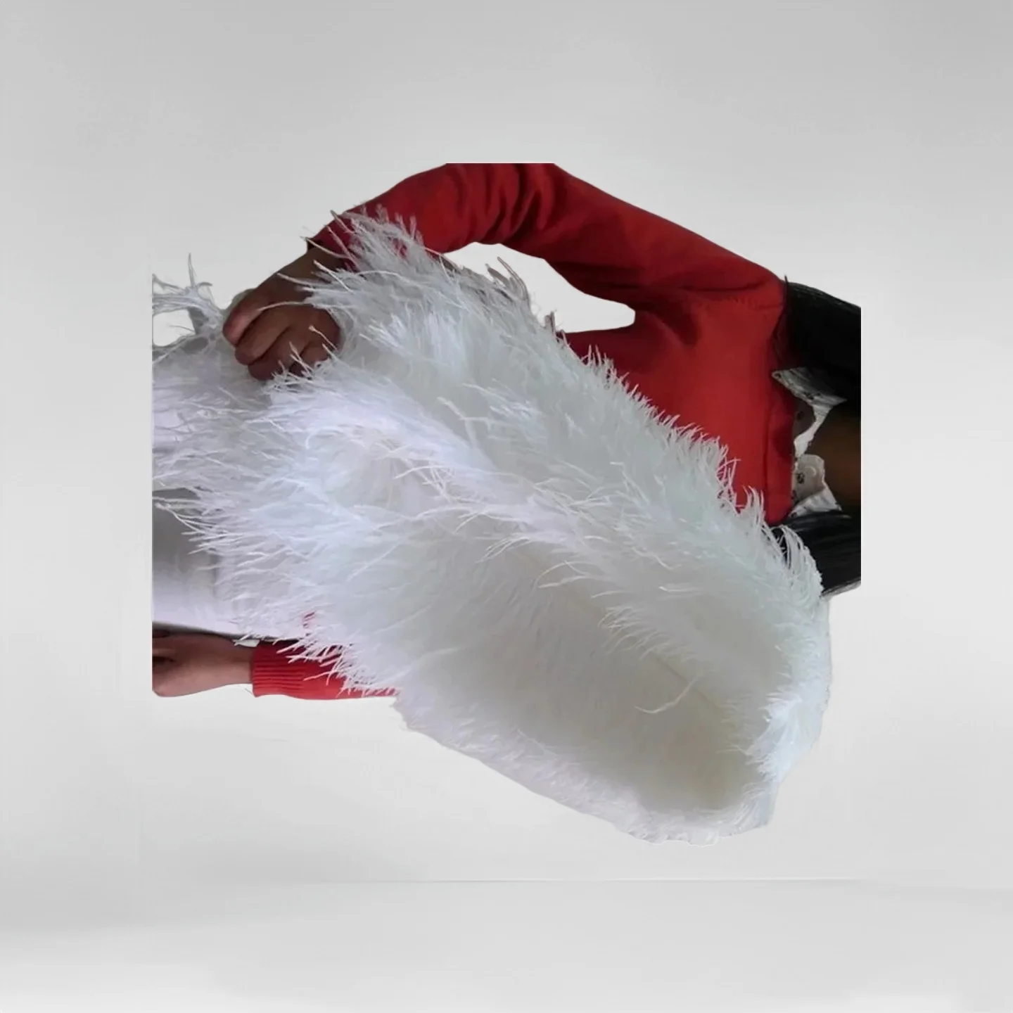 

Белые страусиные перья, карнавальные перья для шитья платья, свадебные украшения, аксессуары для рукоделия, ваза в стиле бурлеск, подарок на метели