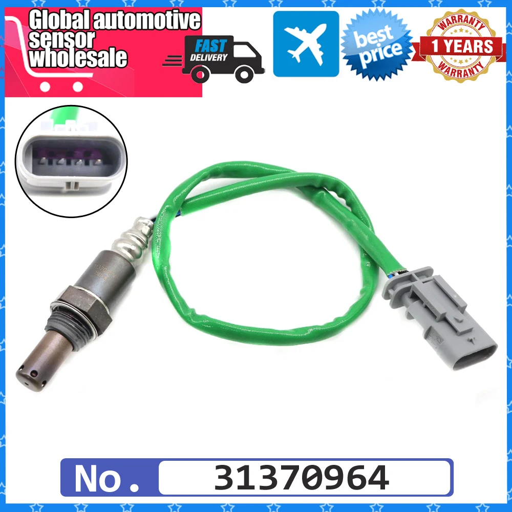 Car New Downstream Rear Air Fuel Ratio Lambda O2 Oxygen Sensor For Volvo S90 XC60 XC90 2.0L 2016 2017 2018 2019 31370964