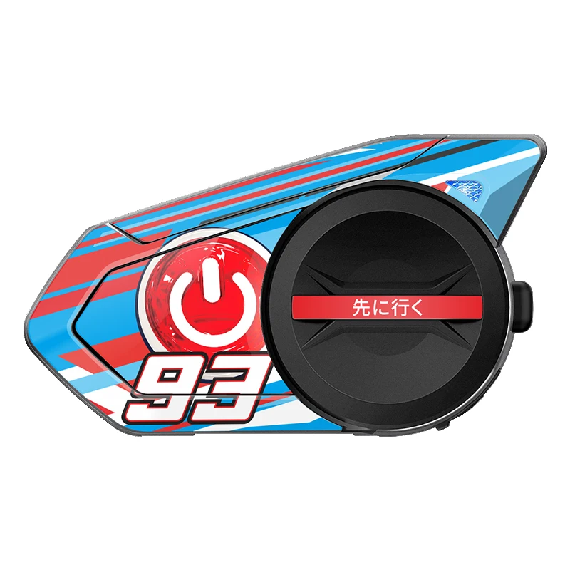Verwendet für SENA 50S 30K Motorrad Bluetooth Headset Kopfhörer Schutz Aufkleber Dekoration Aufkleber Viele Stil Wählen 3