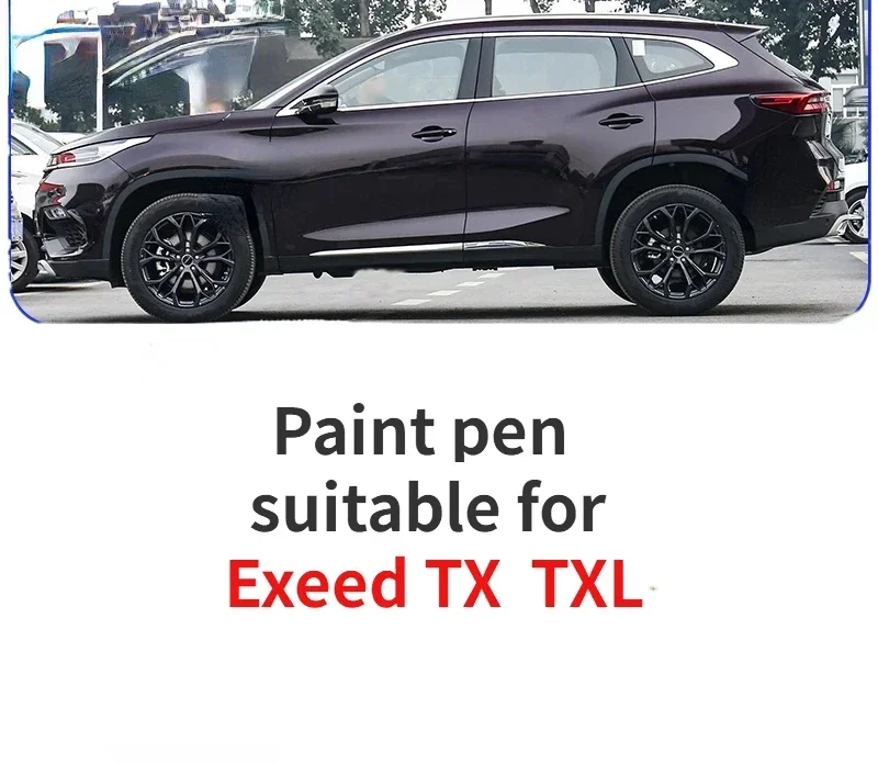 Touch up paint pen suit for Exeed TX  TXL  Pearl White Touch-up Pen Obsidian Black Auto Original Paint Scratch Repair Gray Modif