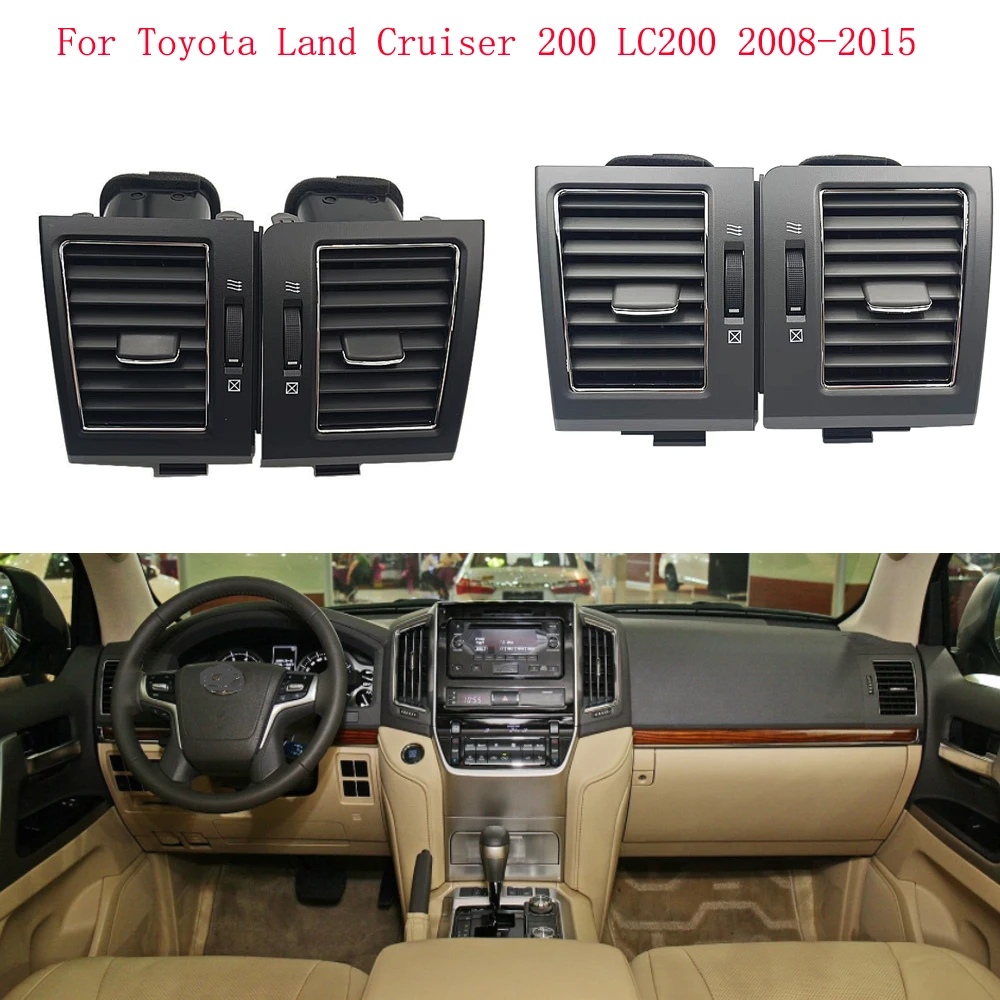 Automotive air conditioning outlet for Toyota Land Cruiser 200 LC200 2008-2015 air conditioning air grille