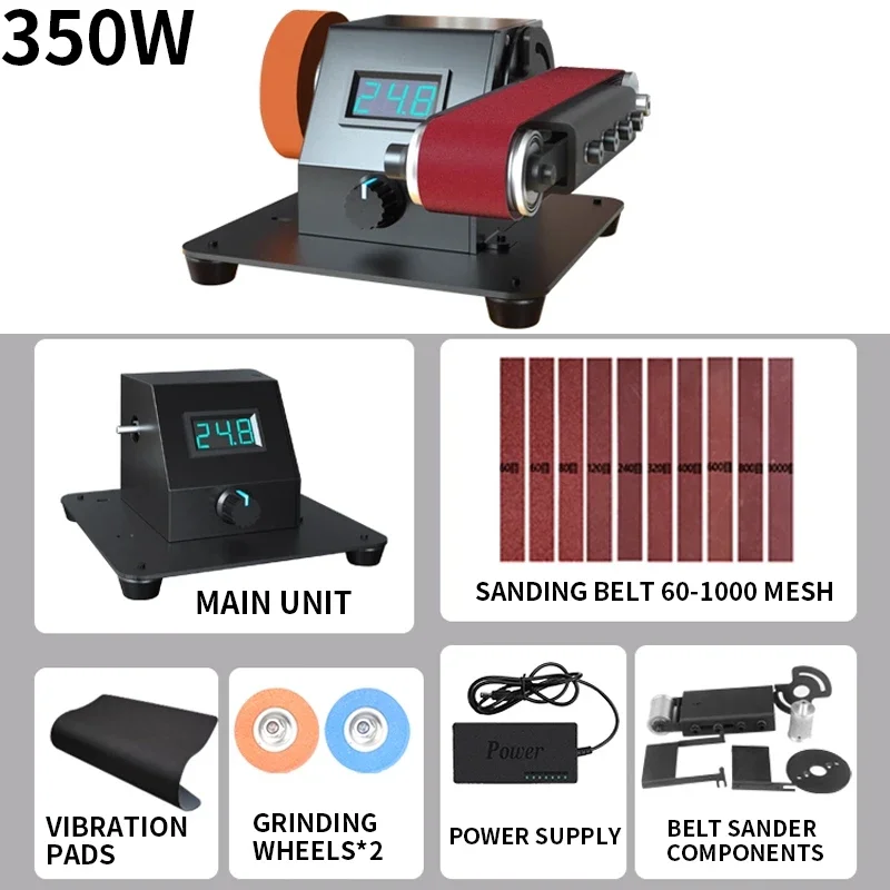 Household Micro Grinder, Electric Knife Sharpener, Small Sanding Machine, Table Saw, Mini Grinding and Polishing Machine
