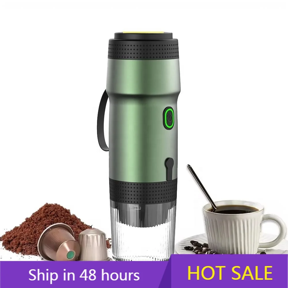 

POWER LEAPOutdoor Indoor Universal Electric Travel Coffee Maker Portable Espresso Mini Coffee Maker For Camping