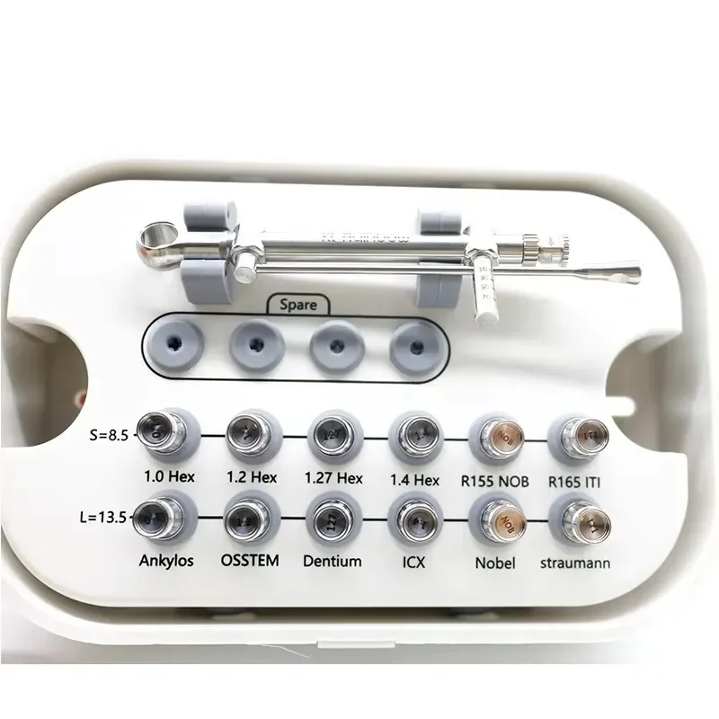 Hot Sale Surgery Torque Wrench Prosthetic Kit Universal Replaceable Driver Tool Set for Practices