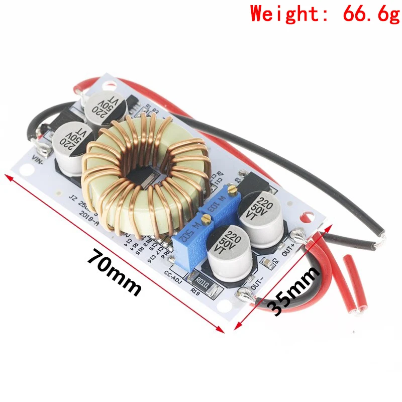 DC DC Boost Converter Constant Module Current Mobile Power Supply 250W 10A LED Driver Module Non-isolated Step Up Module