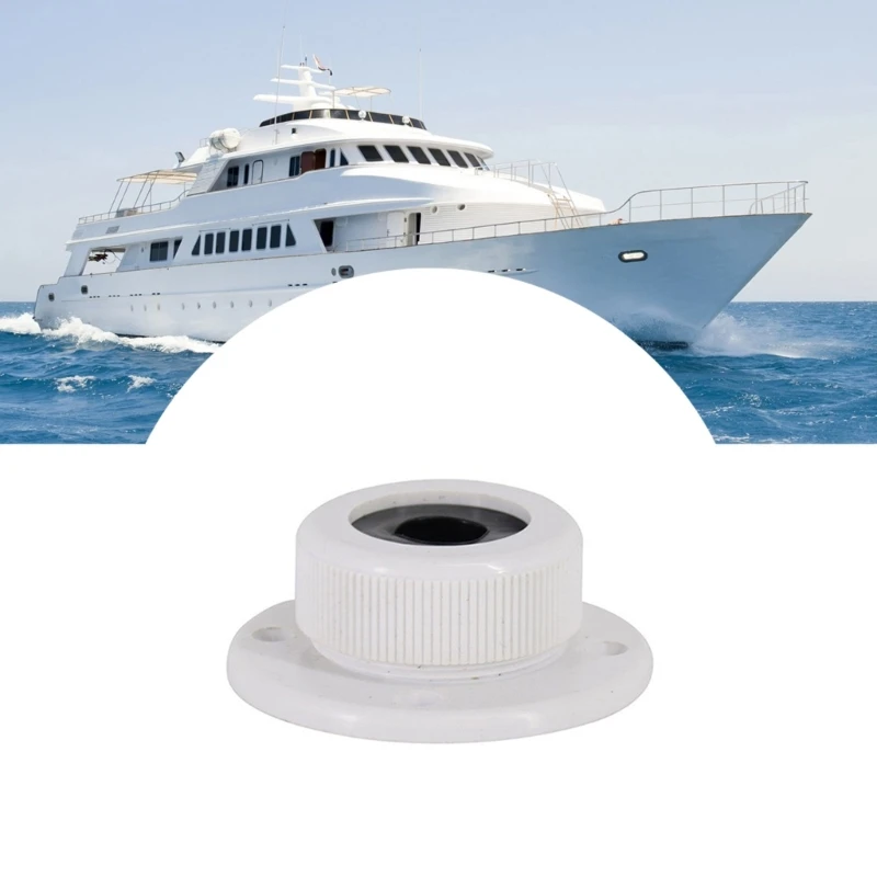 Boats Cable Gland ABS Wire Pass Through Cable Protections Hole Cover Cable Entry Plate for Marine Vessel Hull Protections