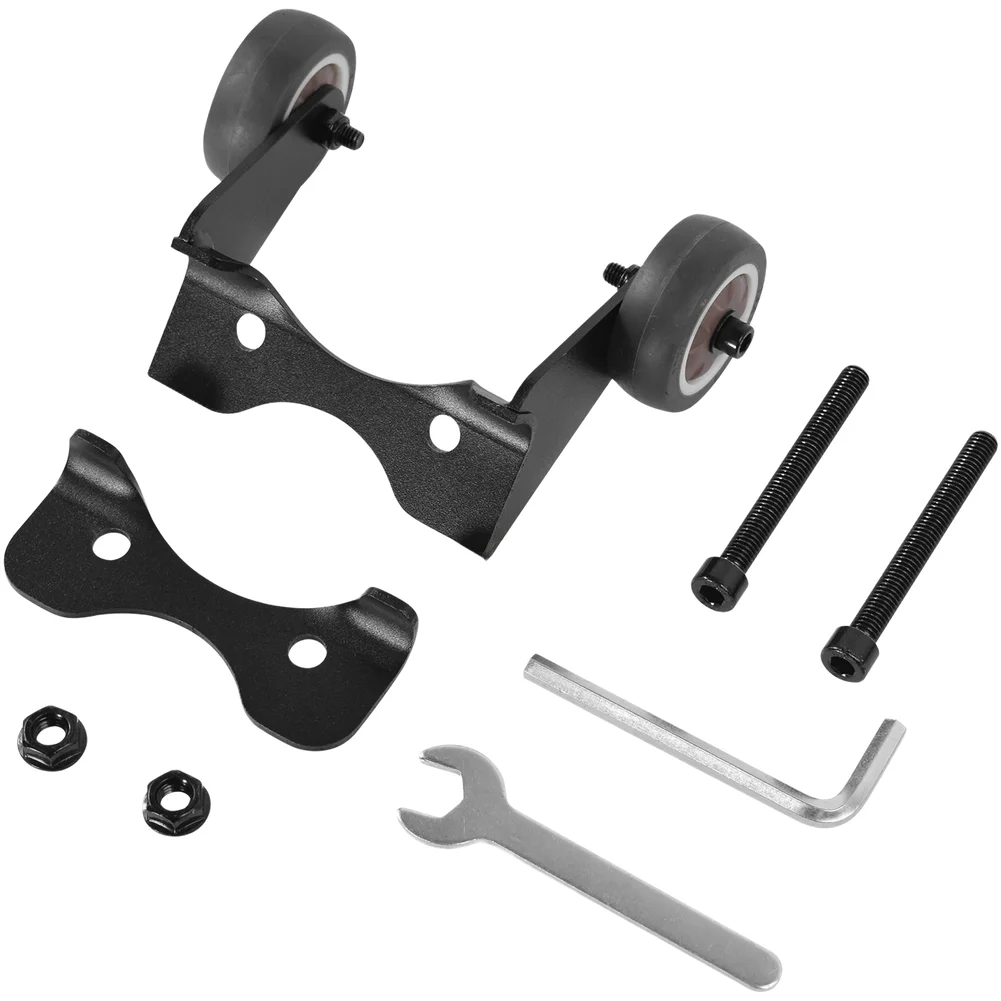 Folding Handstand Storage Bracket Auxiliary Wheel For For HX X6 Electric Scooter No Drill Tip Carbon Steel Stand Kick Scooter Pa