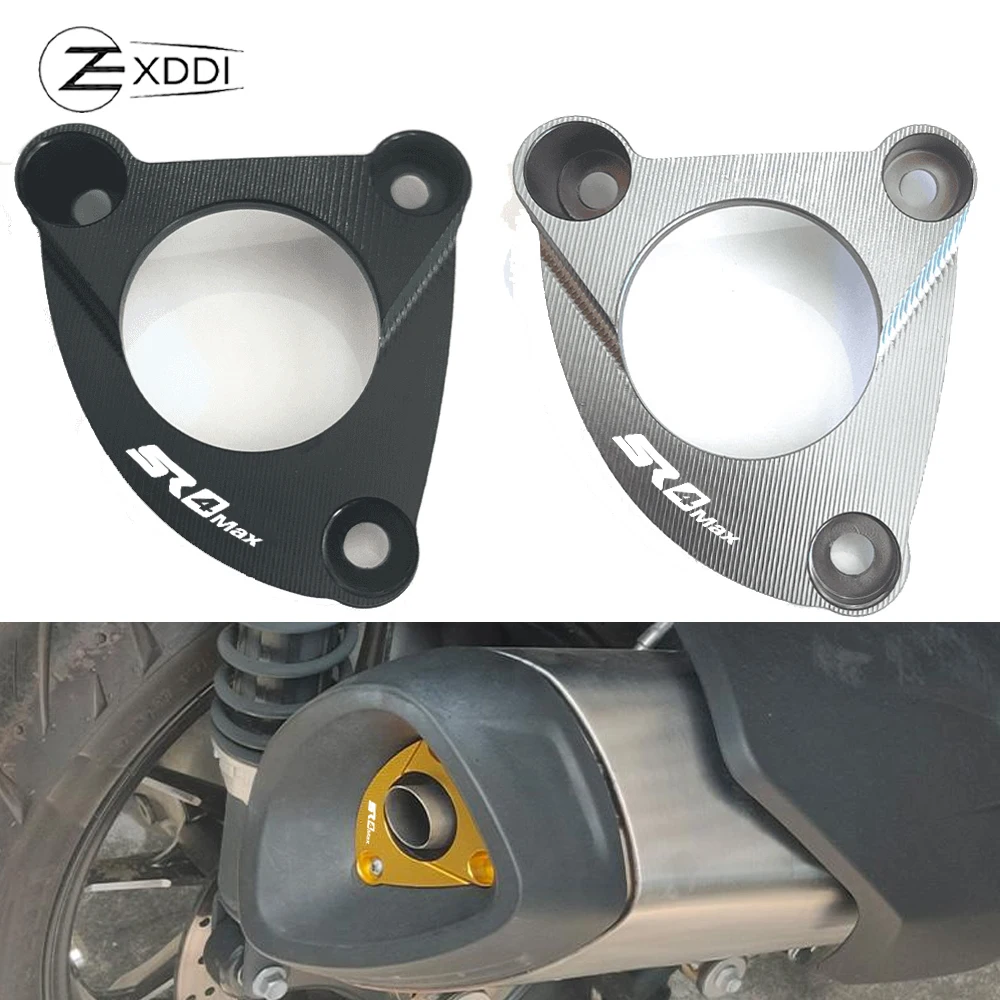 For Voge SR4MAX SR4 MAX 2022 2023 2024 2025 CNC Aluminum Motorcycle Exhaust Pipe End Decorative Protection Cover Cap Accessories