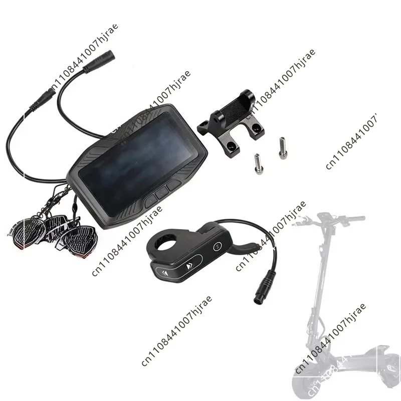 Applicable to APEX Central Display With Throttle NFC Card 14cm Black Electric Scooter New Unit Parts Accessories
