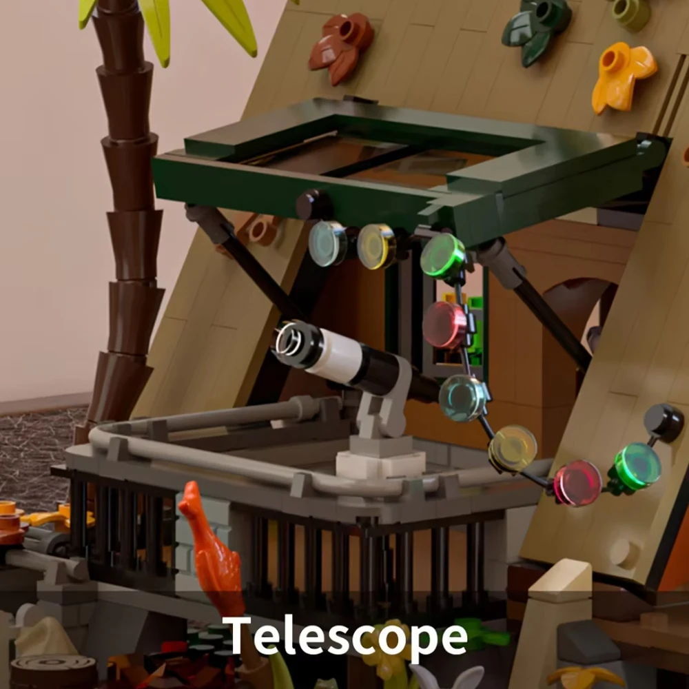 WLtoys 1486PCS Forest House Building Blocks A-Frame Tree Cabin Set di esposizioni da collezione Kit di mattoni da costruzione per bambini Regalo fai da te