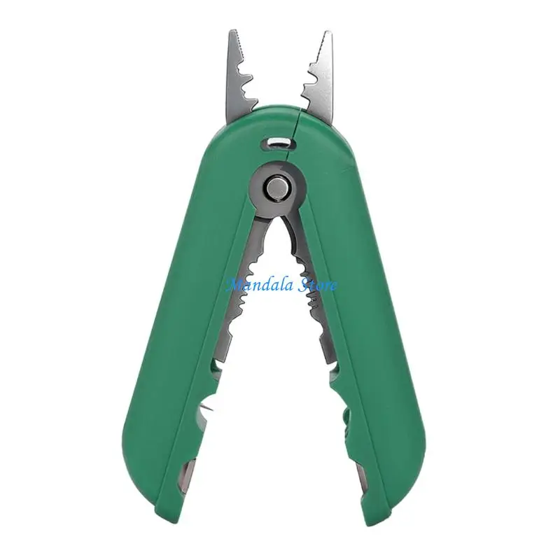 U2JC Accuracy Wire Stripper Tool for 0.2mm² to 6mm² Cables with Anti Slip Grip Handle