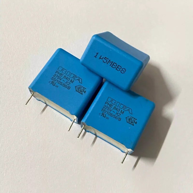 10-100pcs 1U5 275V PHE840M 275V1.5UF X2 RIFA Audio Non polarizing Film Capacitor Pin Distance 22.5