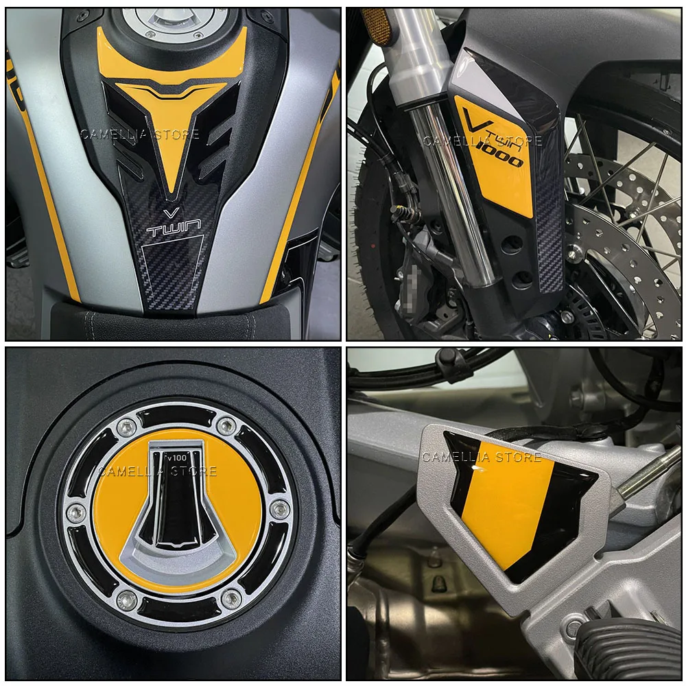 Motorcycle Sticker Waterproof Motorcycle Tank Pad Sticker New Motorcycle Shell Sticker Kit for Moto Guzzi Stelvio 2024-2026 6
