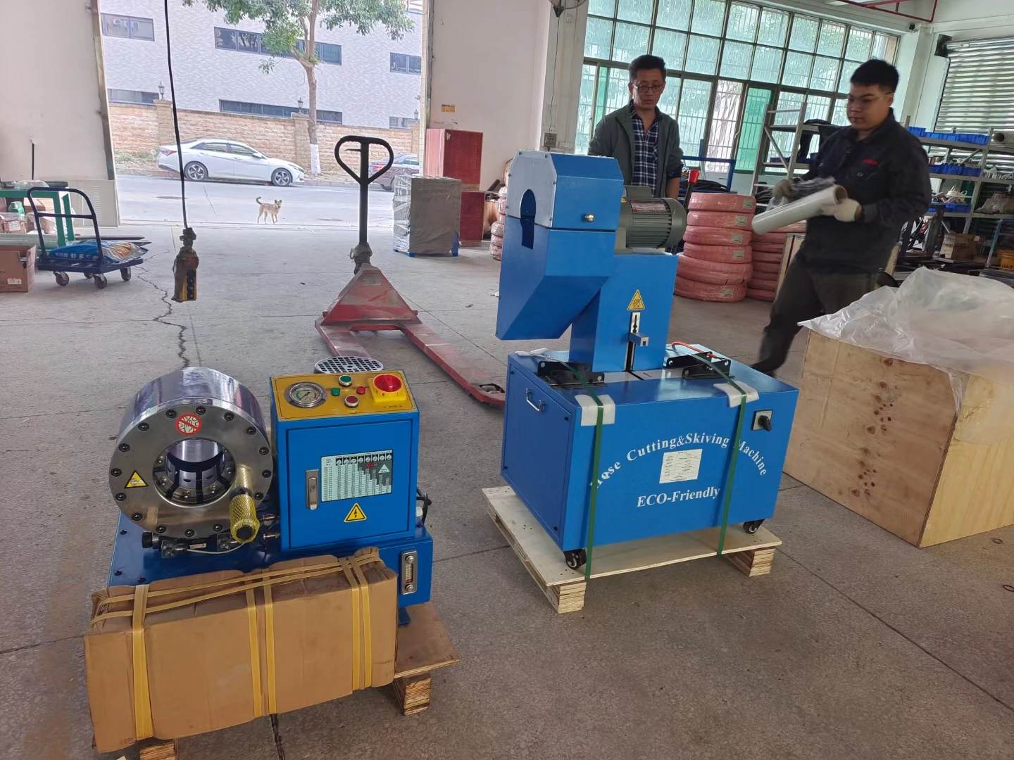 

Orginal Supplier Automatic High Speed Bush New Silicone Hydraulic Rubber Hose Cutting Machine