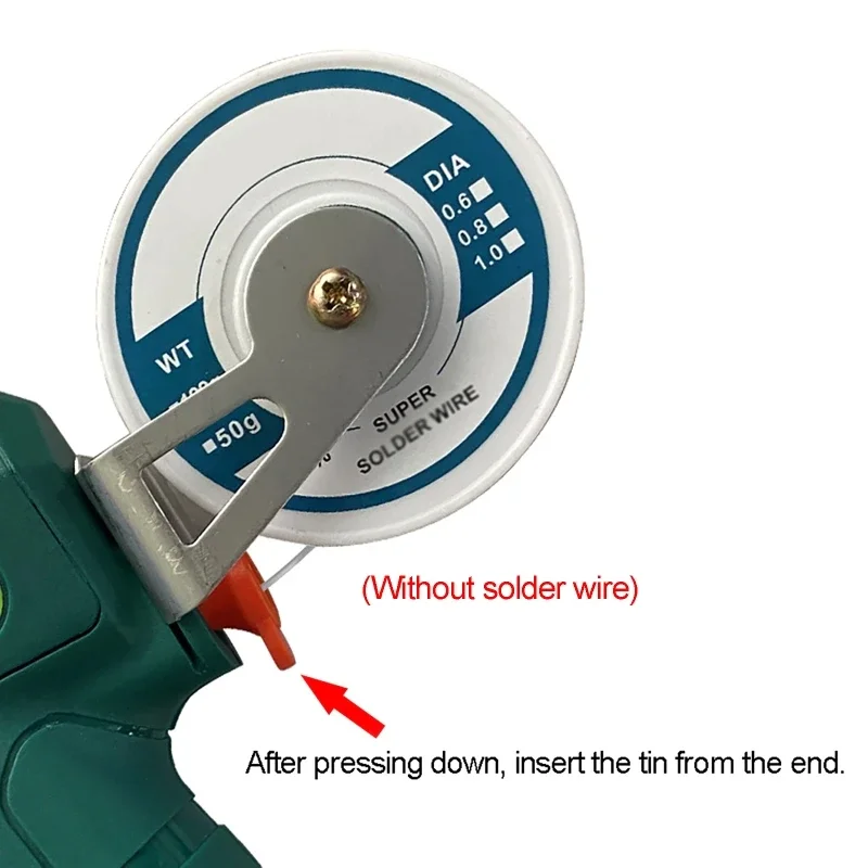 

Electric Soldering Iron 80W Adjustable Temperature Hand-Held Internal Heating Automatically Send Tin Gun Welding Repair Tools