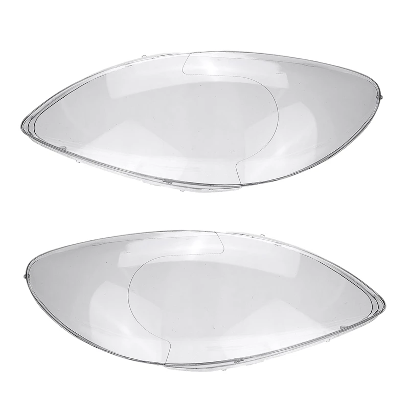 New2pcs Car Clear Headlight Lens Cover Replacement Headlight Headlight Shell Cover For Mercedes Benz W639 Vito Viano 2004-2010 -