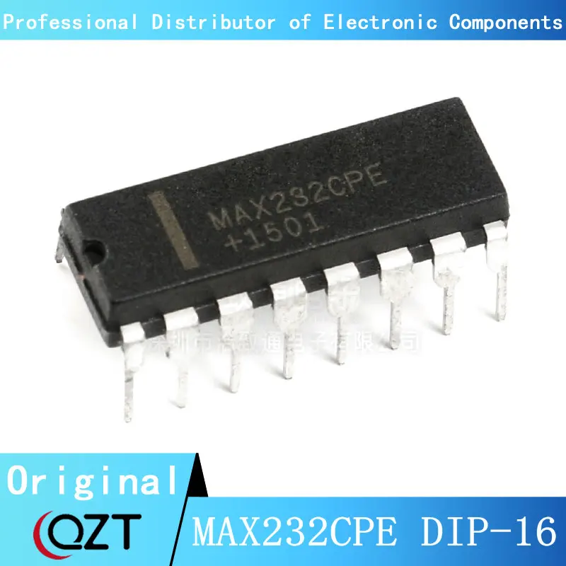 10pcs/lot MAX232CPE DIP MAX232C MAX232 DIP-16 MAX232EPE RS-232 Drivers/Receivers chip New spot