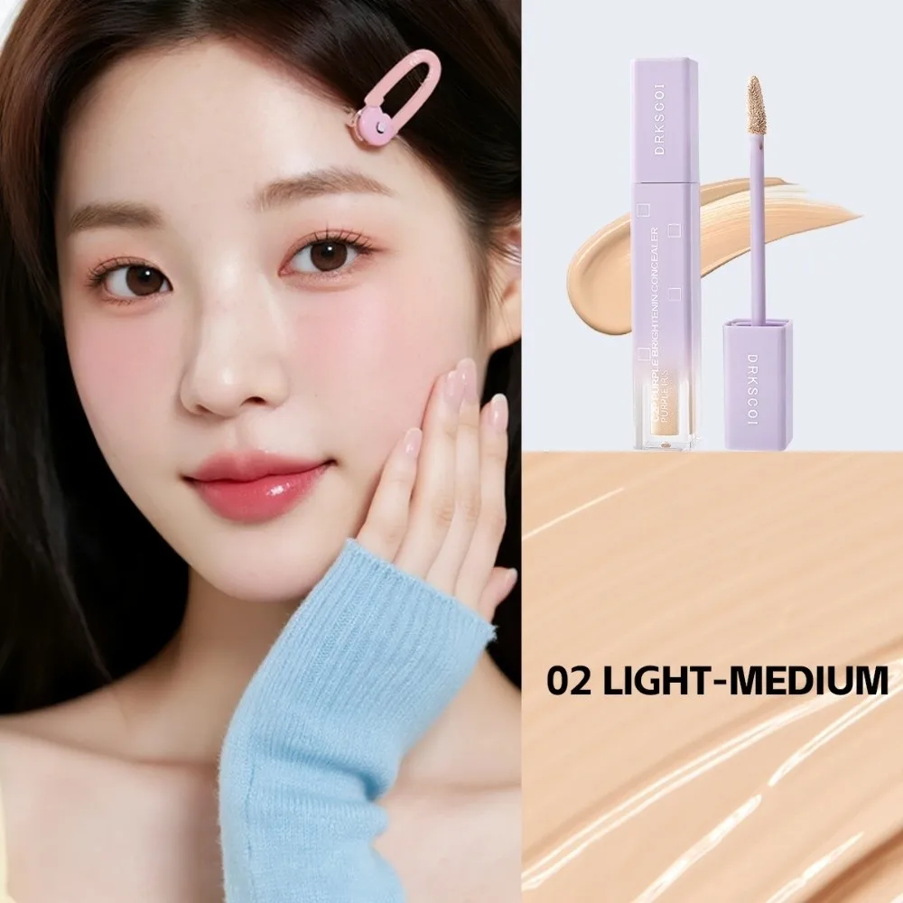 New 6 Colors Eyes Concealer Hydrating Fresh Tone Concealer Long Lasting Under Eye Covers Blemishes Tools for Girls