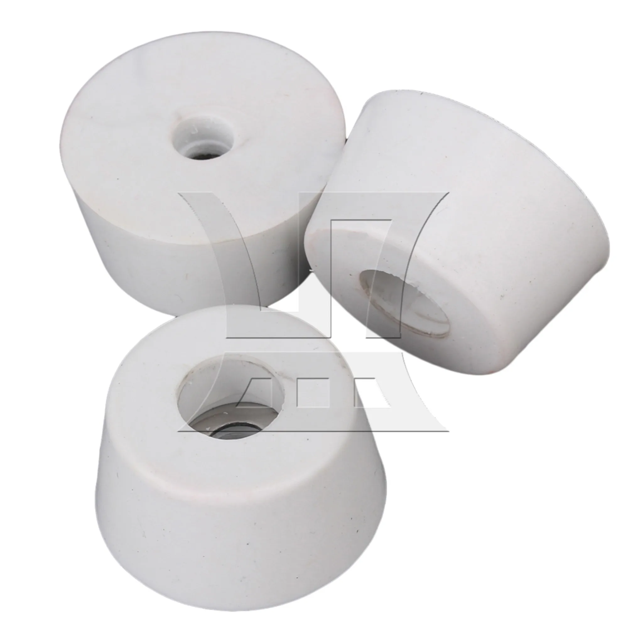 CNBTR 30 Pcs Anti Vibration Rubber Bumper Furniture Feet Pad 0.98
