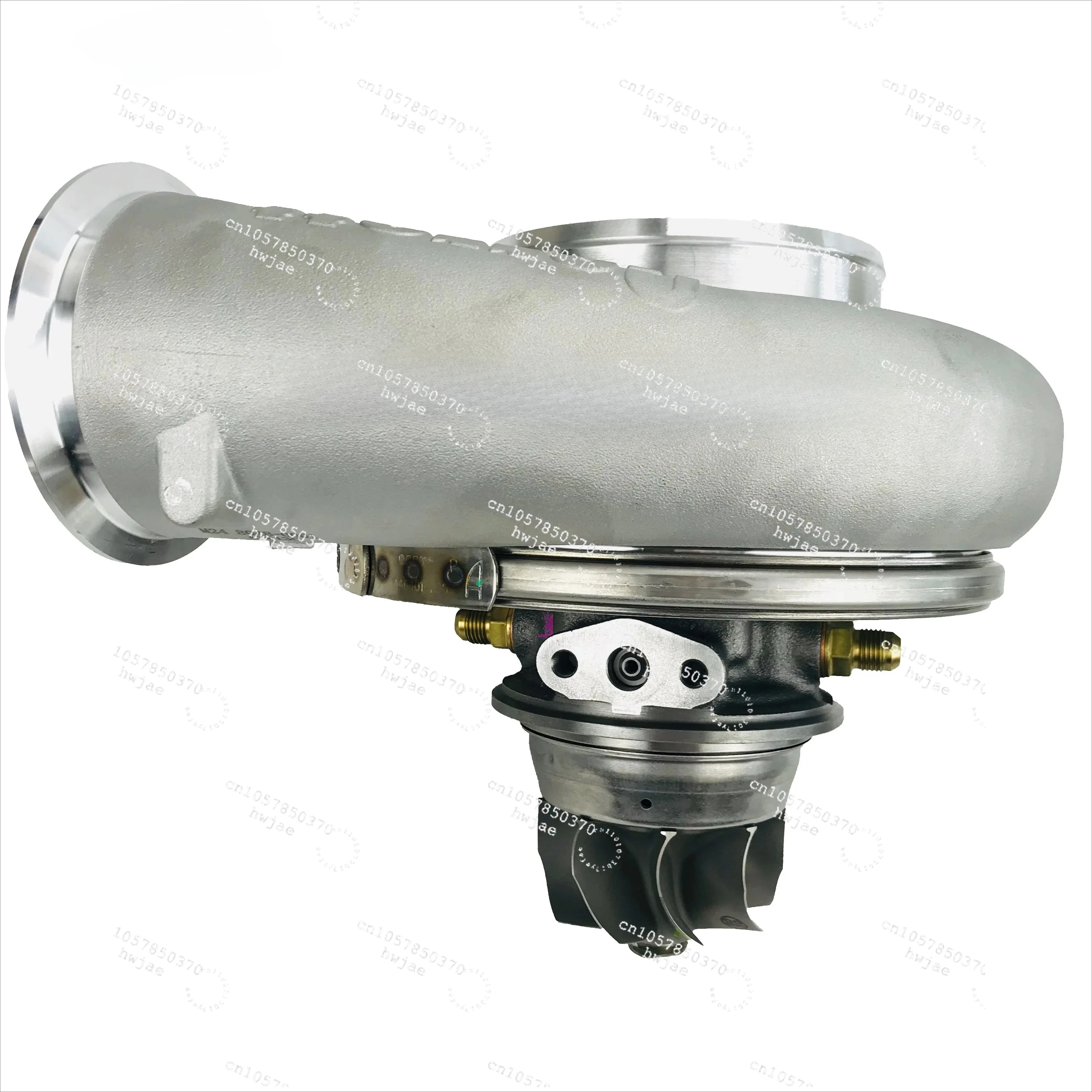 G42-1200 Standaard Rotatie Ar 1.01 V-Band Gietijzeren Turbine Turbo 879779-5007S 879779 Turbo 860778-5004S Forward Rotation