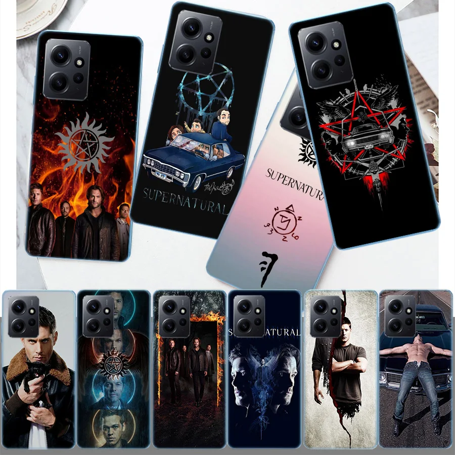 Supernatural Jensen Ackles Cover Case For Xiaomi Redmi Note 13 5G 14 Pro Plus 12 12C 10 10A 10C 9 9A 8 8A K60 K70 Pro Phone 7 7A