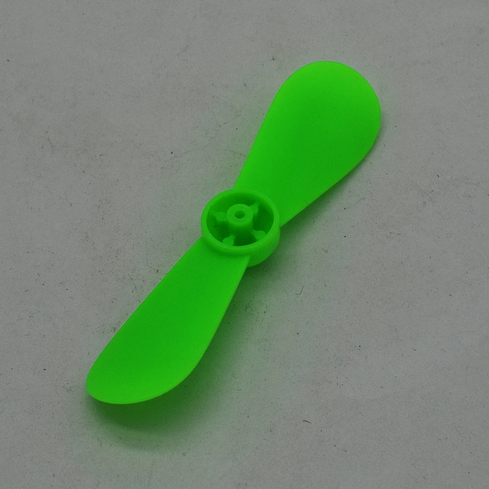 

30pcs 2/1.5x87mm green propeller 2-blades model fan blades rc car robot ship diy toys parts model accessories kids toys
