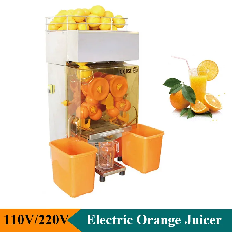 Professional Oranges Juicer 220V 110V Orange Squeezing Juicing Machine Juice Maker For Beverage Shop