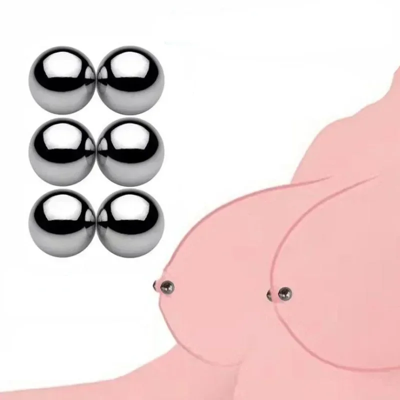 

Sm G Spot Nipple Breast Massager Sex Toys for Woman Couples 7mm Powerful Magnetic Ball Clitoris Stimulator Bdsm Bondage Nipple