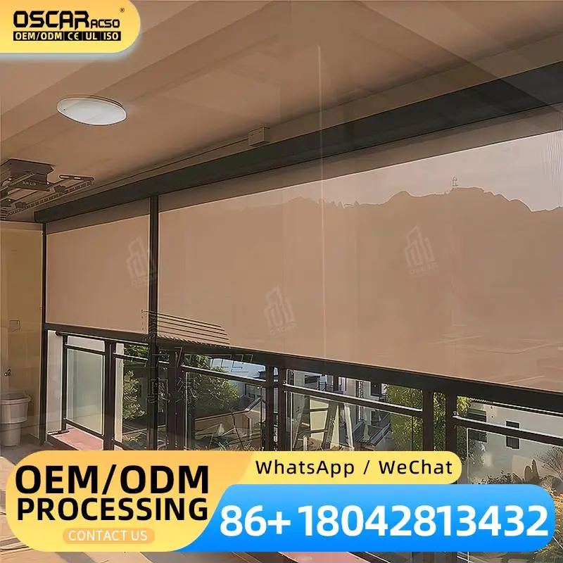Wholesale Modern Aluminum Motorized Roller Shutter Windproof Rolling Door for Outdoor Use China Supply Discounted Shipping 180 d