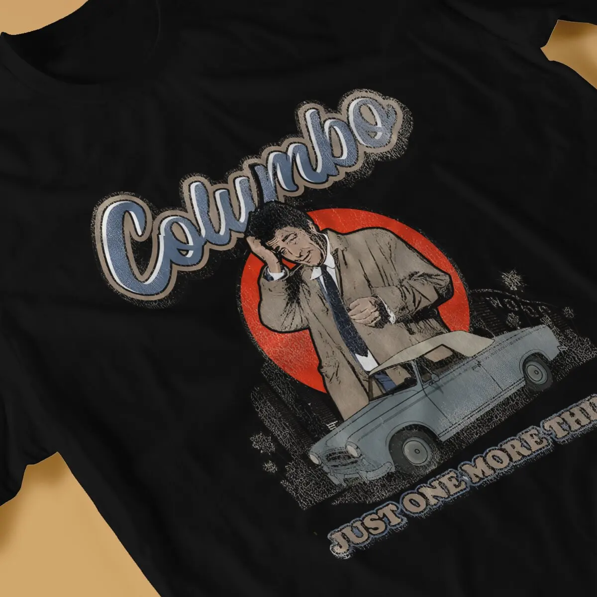 Columbo TV Series Vintage T Shirt Punk Men's Tees Summer Cotton Clothing Harajuku O-Neck TShirt image 4