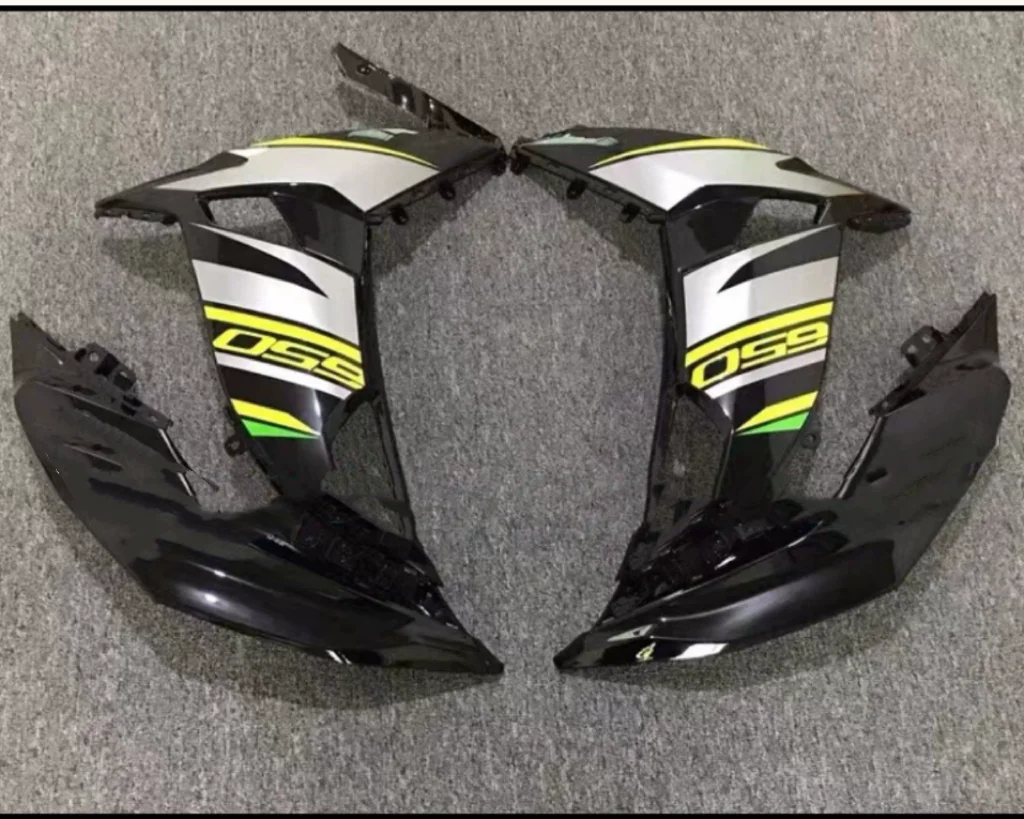 Motorcycle Body Left and Right Side Cover ABS Injection Fairing For Kawasaki Ninja 650 ER6F EX650 2017 2018 2019