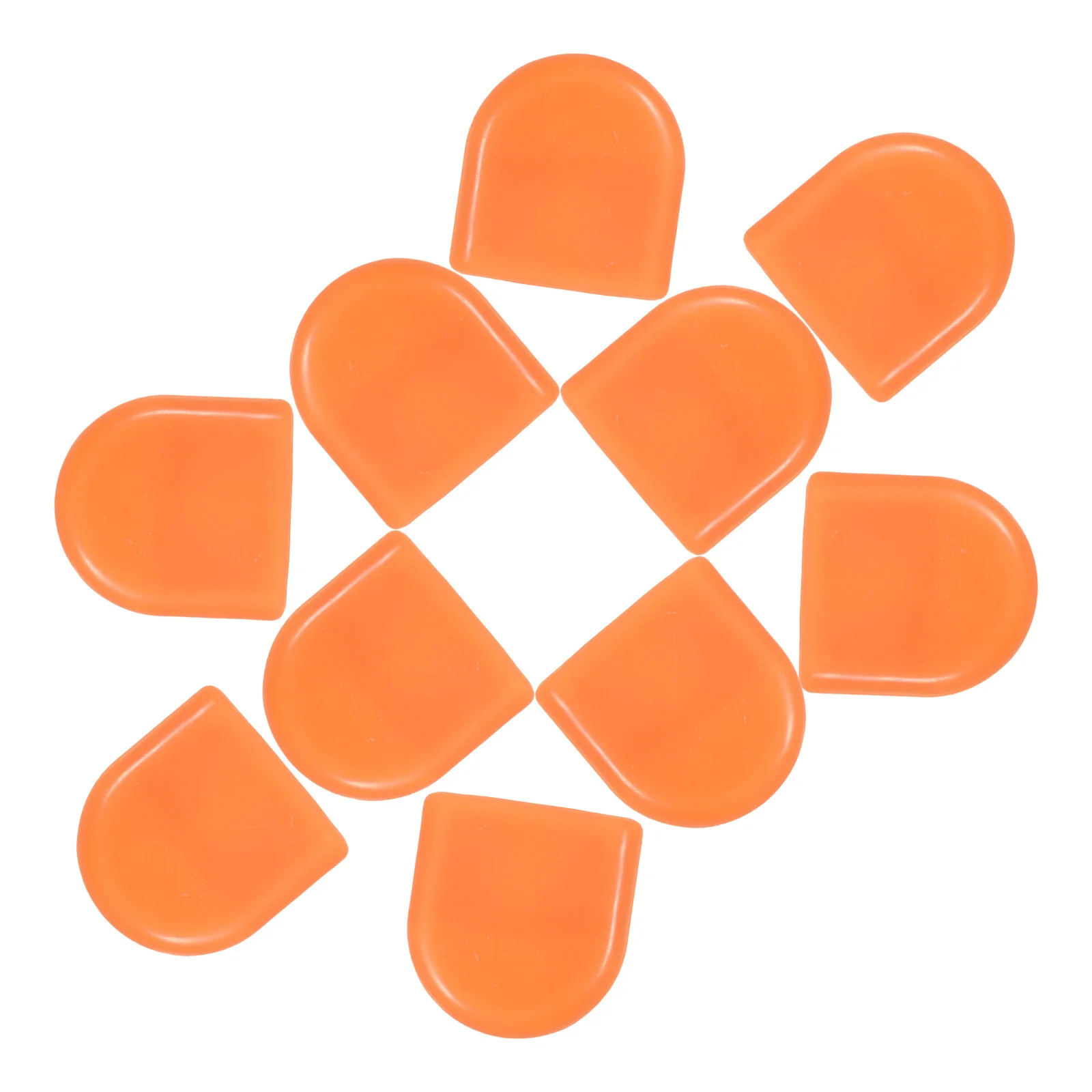 10pcs Hanger Shoulder Tip Covers Plastic Protectors End Caps For Clothes Anti-Slip Replacement Suit Dress Garment Labor