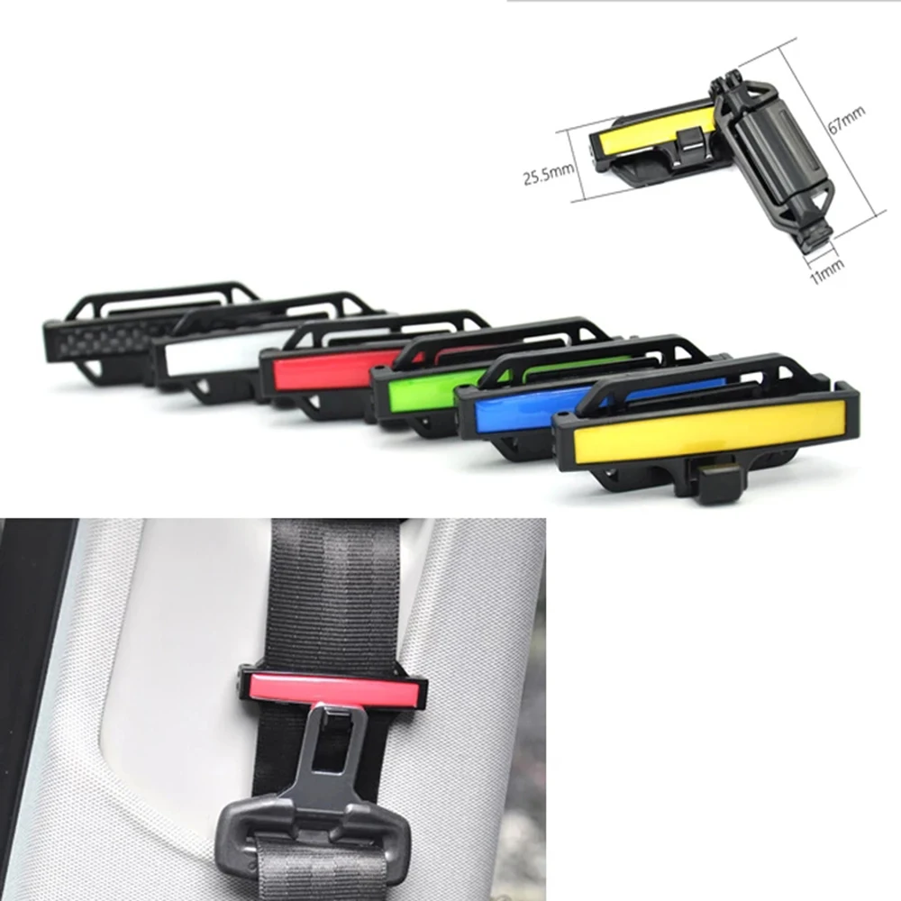 2pcs Car Baby Seat Safe Belt Clip Fixed Auto Seat Buckle Anti-Clip Strap Lock Fitted Slip-Resistant Attaching Clamp