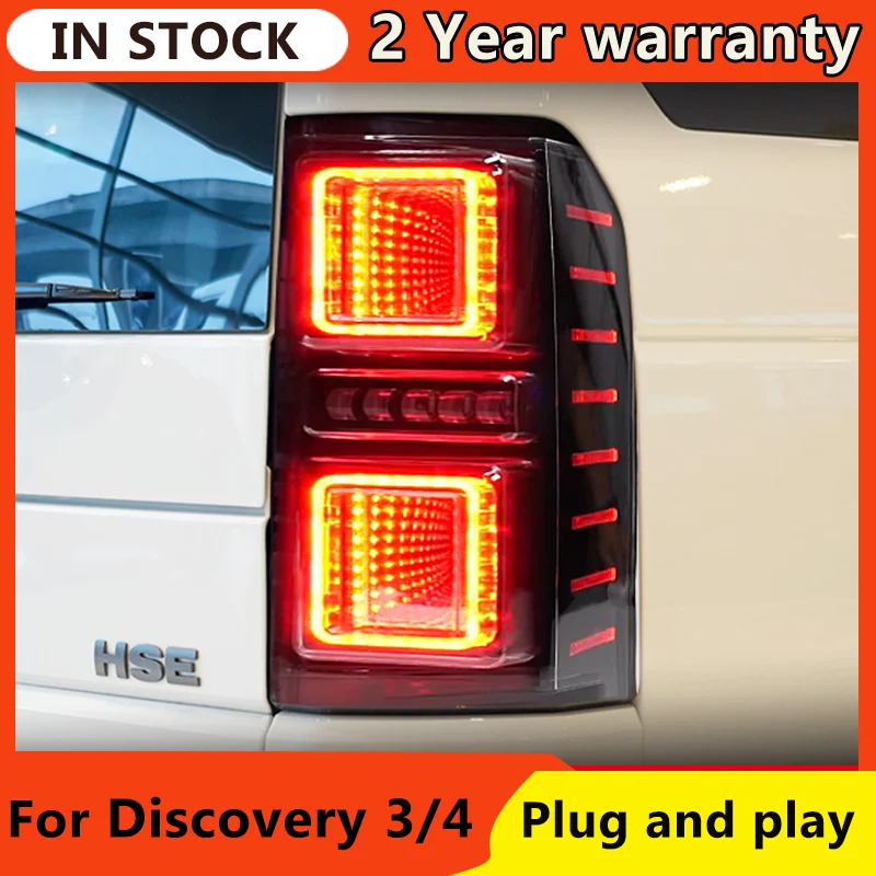 Car Rear LED Tail Light For LAND ROVER DISCOVERY 3 4 2009-2017 Taillight Warning Brake Signal Lamp Assembly