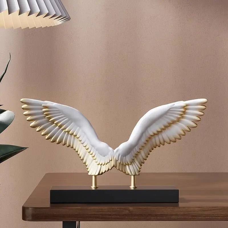 

Artistic Wing Ornament Simplicity, modernity, and sophistication Light luxury sculpture home soft decoration