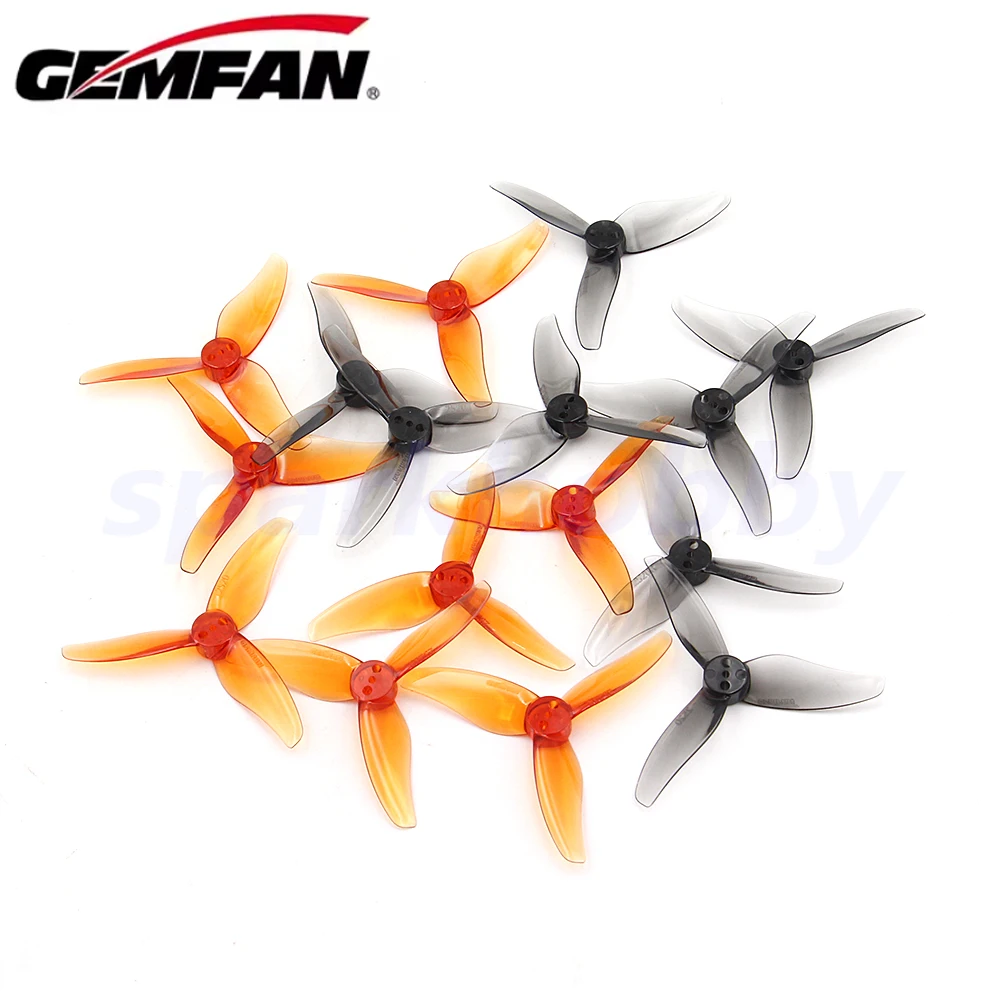 8Pairs (8CW+8CCW) Gemfan Hurricane 2520 2.5X2X3 3-Blade PC Propeller for Mini FPV Freestyle 2.5inch Drone 1404 motor