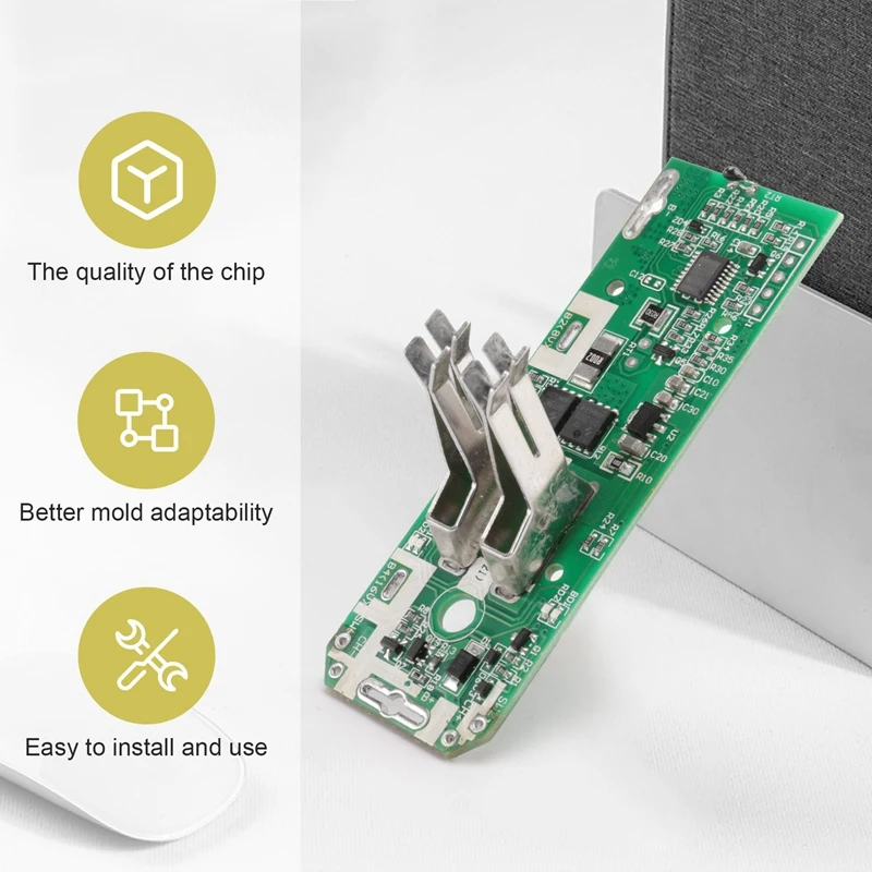 Circuito PCB 1Pc, circuito di protezione della ricarica della batteria del PCB per aspirapolvere Wireless Dyson V6 V7