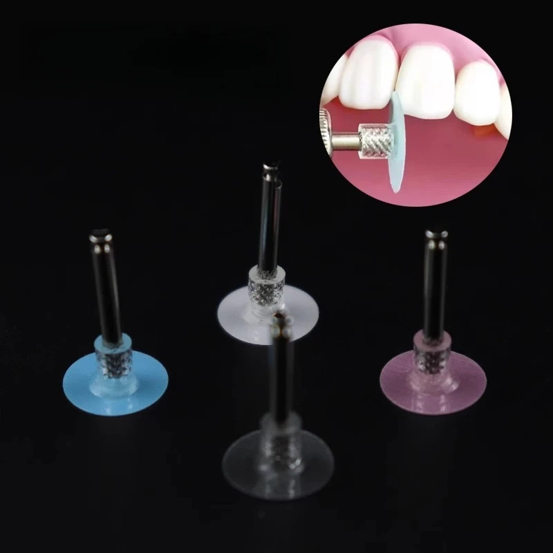 

100 шт. диски для полировки зубов, полировальные диски с эстетической формой смолы, четыре уровня песка на выбор