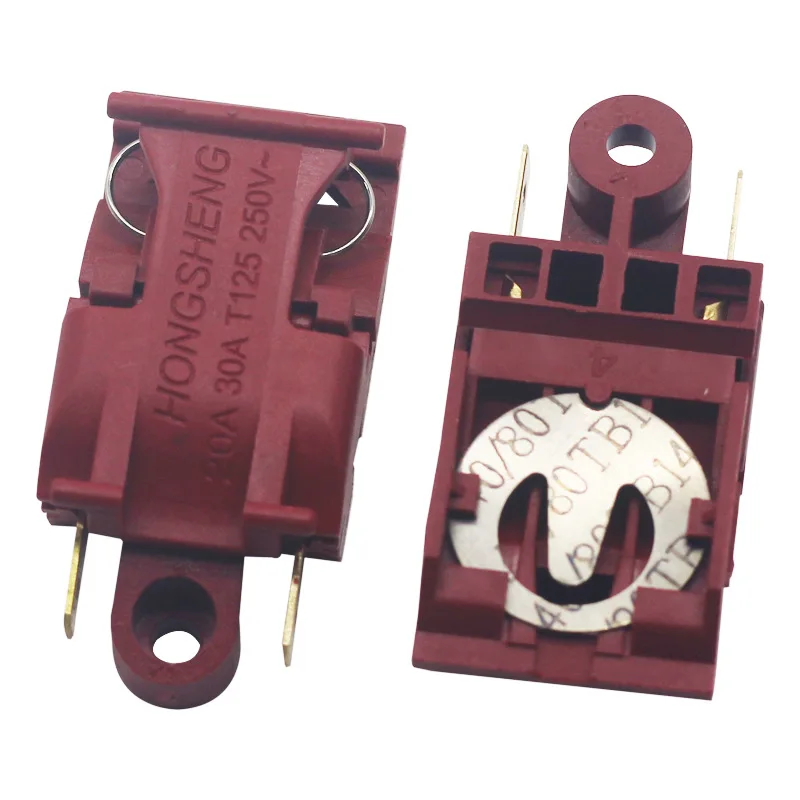 Electric Kettle Steam Switch 16A 30A Thermostat Auto Shut Off Copper Pin For Kettle Replacement Part