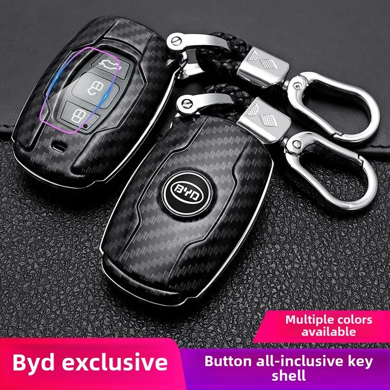 Biyao Car Key Case Suitable for F3 BYDs6 S7 L3 F0 G3 Song MAX Yuan Key Shell Clip for Shurui G6 Vehicle Accessories