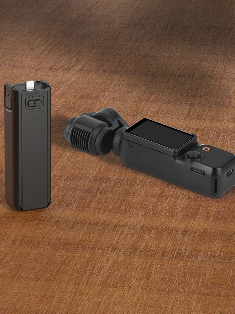 PO3050 pour DJI Pocket 3 contrôleur de durée de vie de la batterie 10W 5000mAh tige d'extension de chargeur de charge rapide portable pour caméra DJI Pocket 3