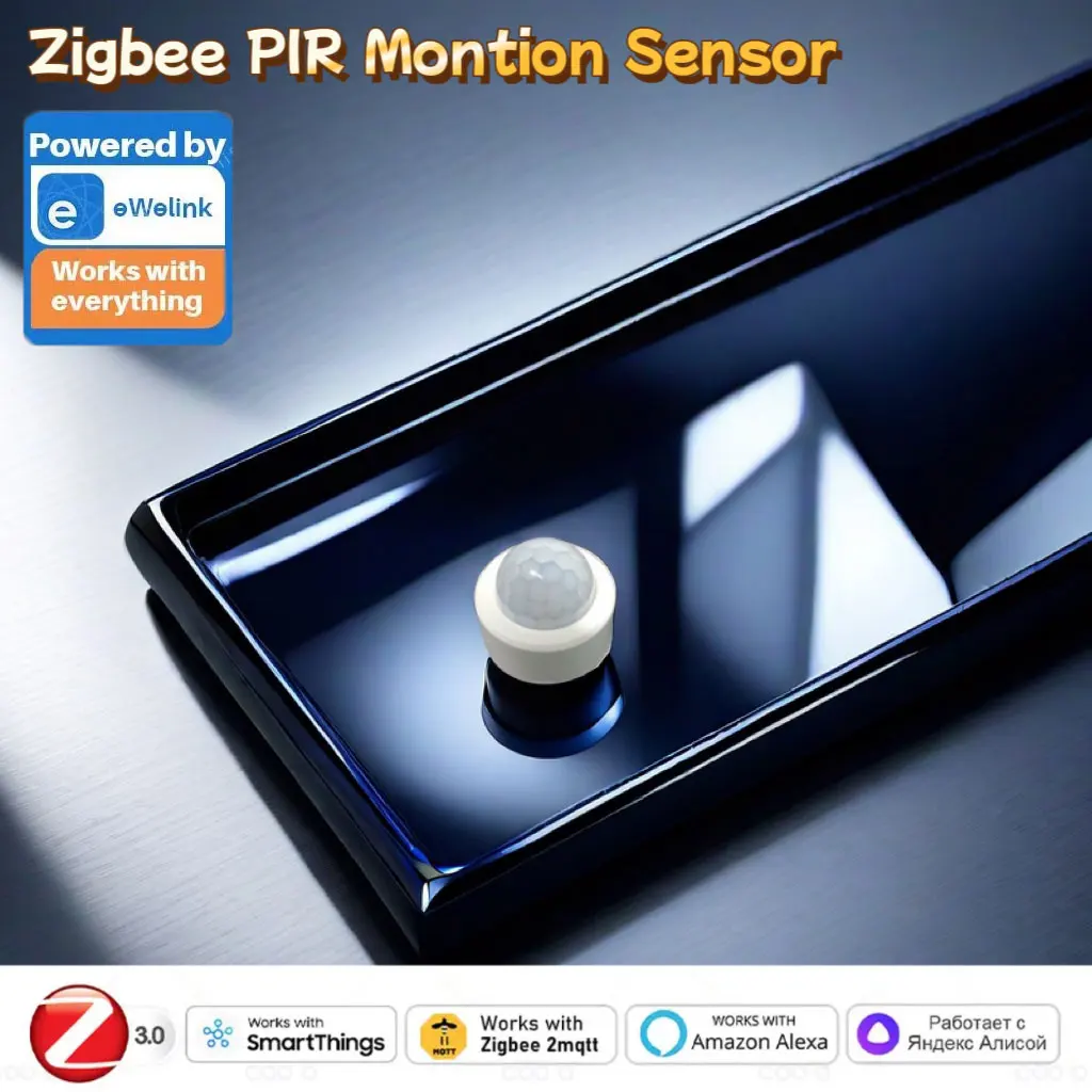 Smart Home Zigbee Human Motion Sensor Mini PIR Motion Sensor Infrared Detector Detection Smart Life For Alexa Google 2mqtt Alice