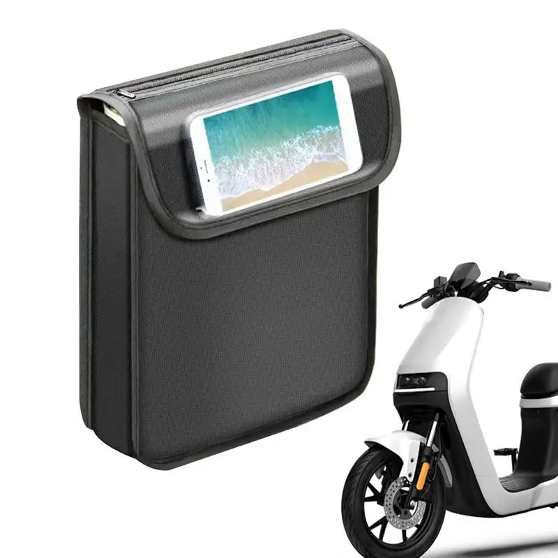 Front Frame Storage Bag For Electric Cycle Scooter Baggies With Large Capacity Front Pouch Electric Cycle Baggies